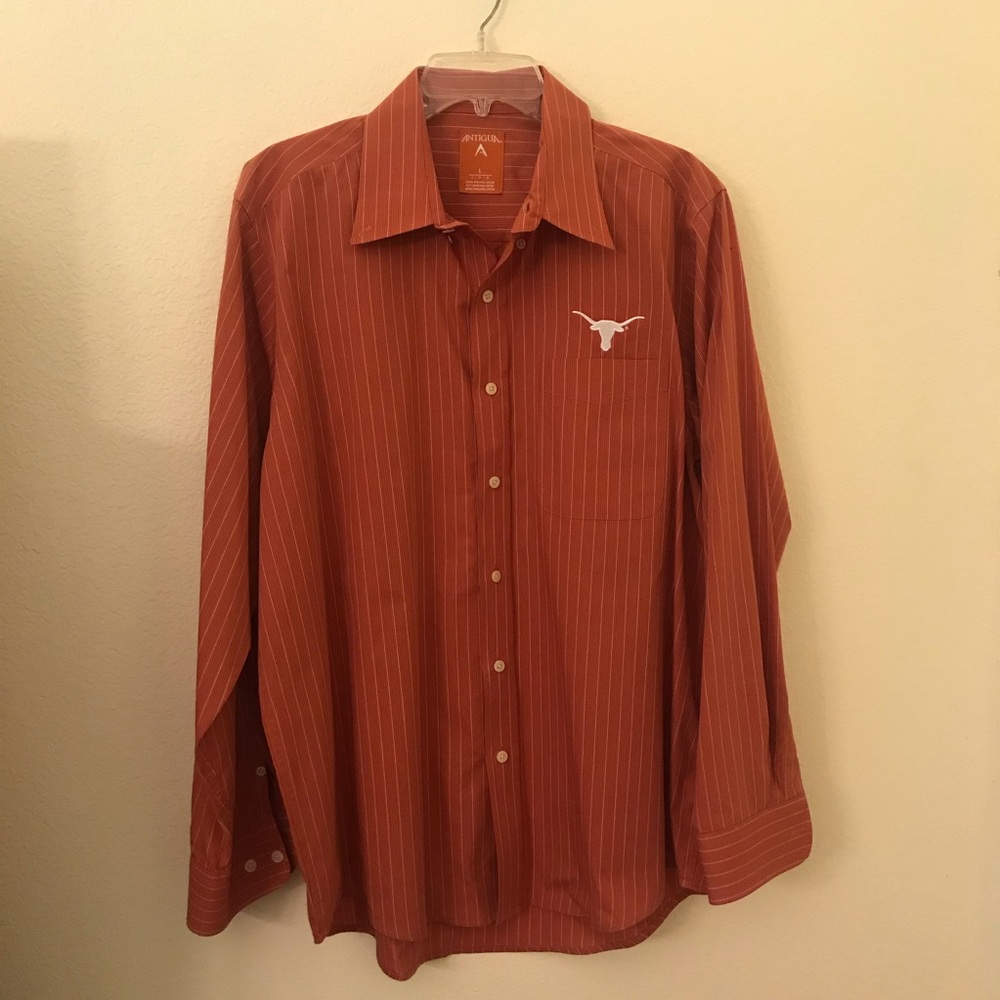 Texas Longhorns Dress Shirt L